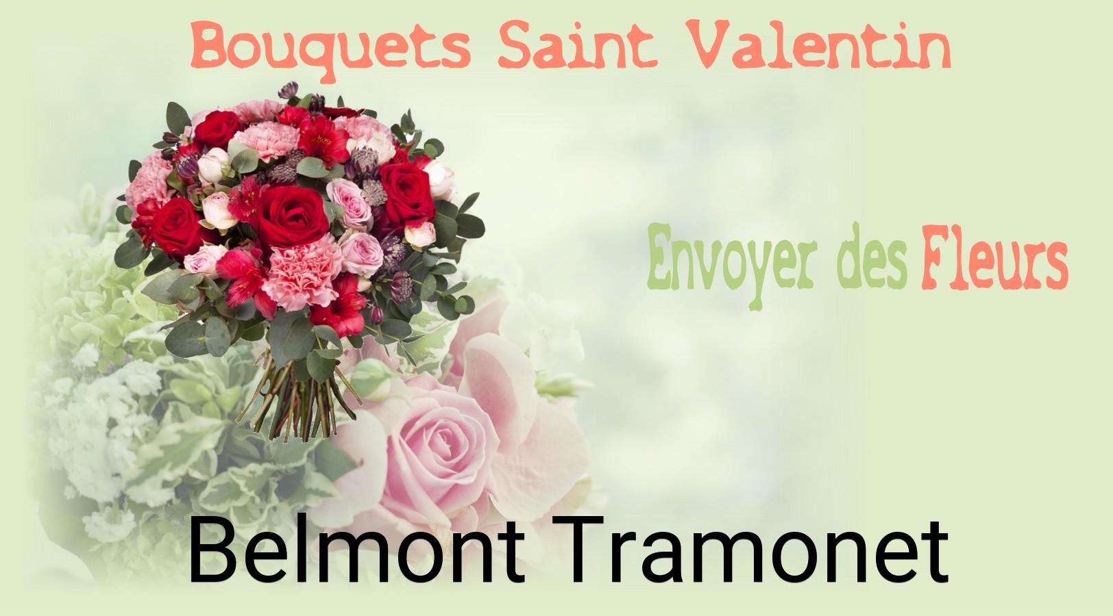 Roses de Saint-Valentin livrées à Belmont-Tramonet